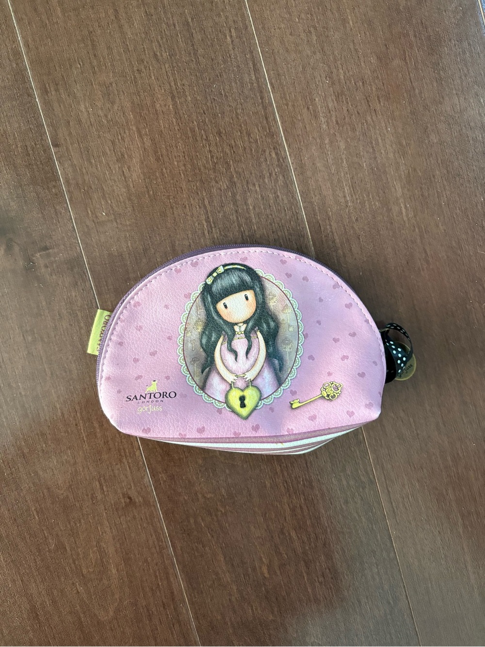 Santoro London Gorjuss Pink The Secret Shell Pouch